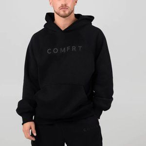 Tranquil Hoodie in OBSIDIAN (MEDIUM)